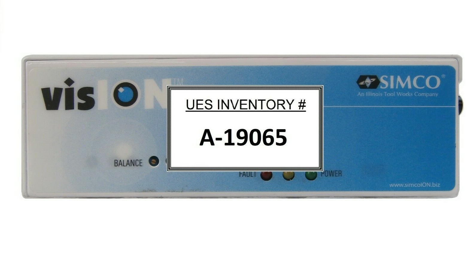 Simco 4010729 Ionizing Bar Controller Ionizer VISION i Working Surplus