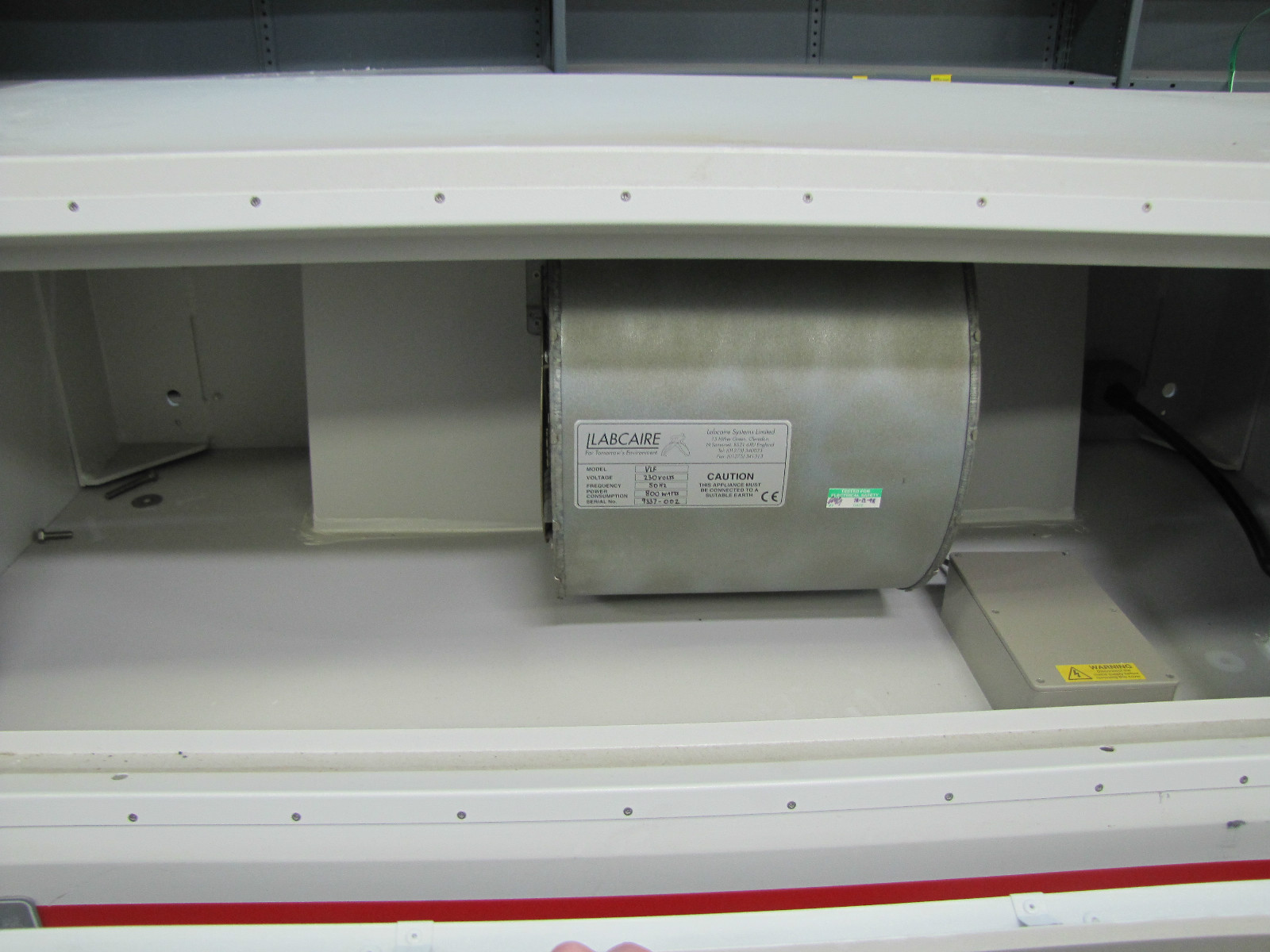 NIMBUS LABCAIRE CLEAN AIR CLEANROOM FILTER FILTRATION 230V 800W VLF
