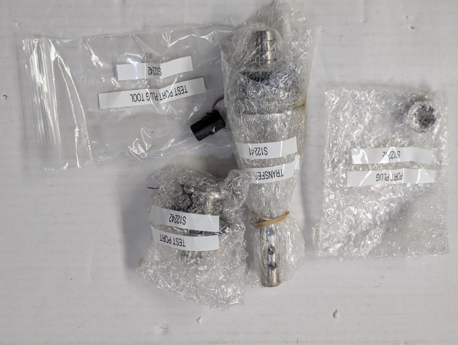 Cleanroom HEPA Filter Test Port Spare Parts Kit Stainless Steel Transfer Tube