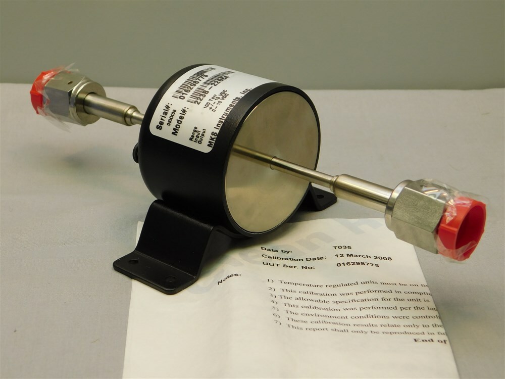 MKS Instruments 223B-22684 100 Torr Pressure Transducer New w/Calibration Cert.
