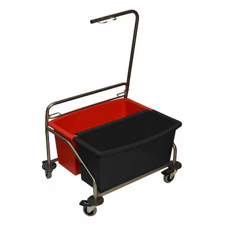 Berkshire Bcrmopcart1 Mop Cart With Bucket, Silver, Cleanroom