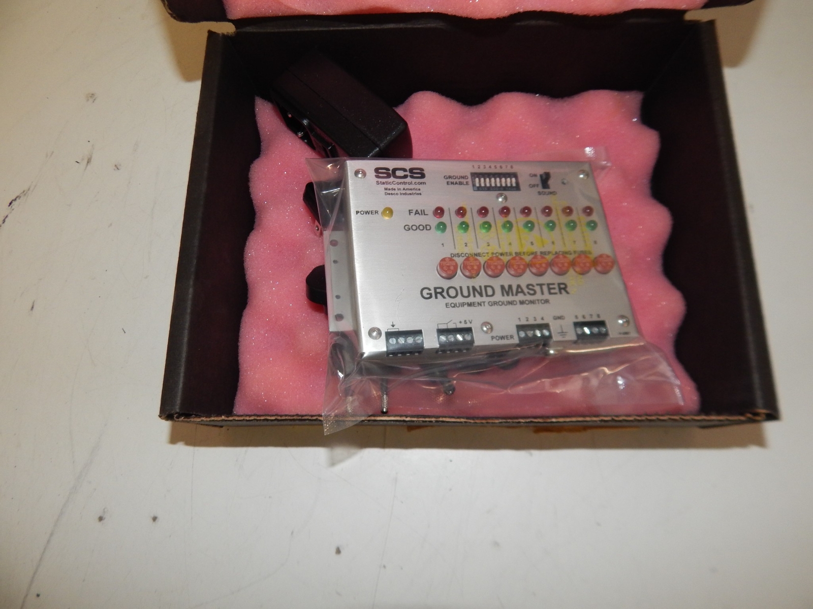 SCS GROUND MASTER EQUIPMENT GROUND MONITOR MODEL CTC065-RT-WW – NEW (PSM111)