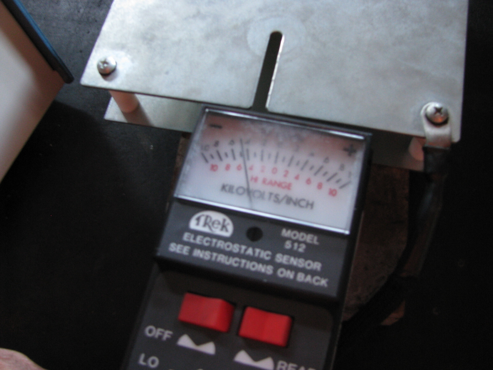 ION SYSTEMS CPM-354 CHARGE PLATE MONITOR w TREK 354A ESD MONITOR SIMCO