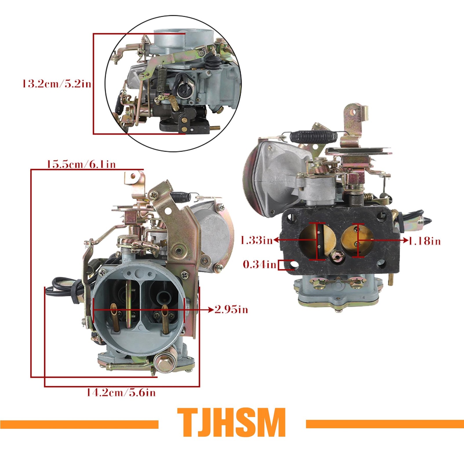 2 Barrel Carburetor Replace 720 Standard Cab 2.0L 83-84 16010-NK2445