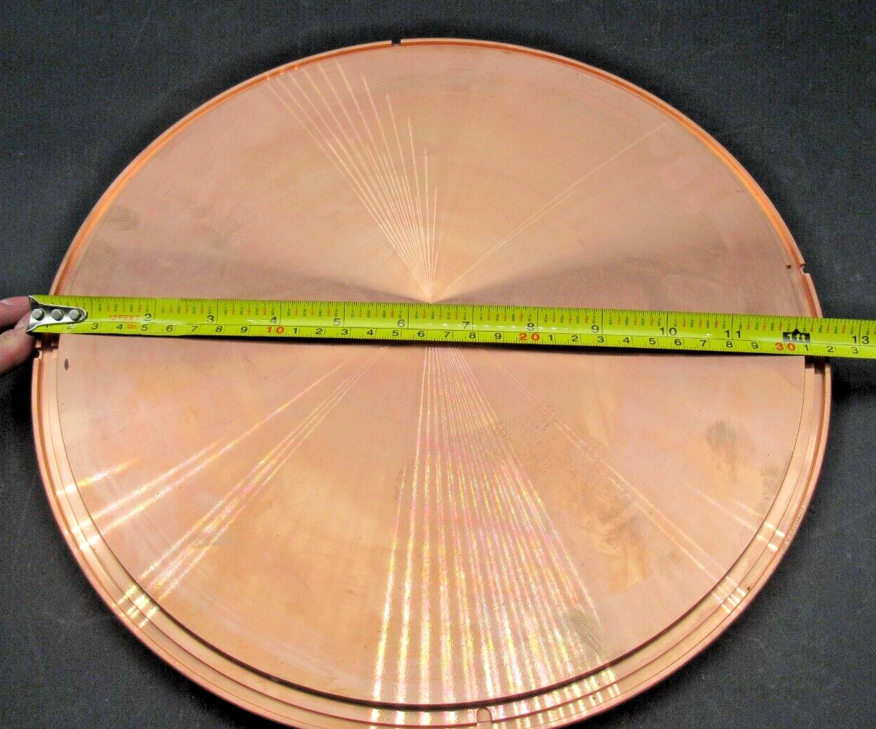 Weldaloy WP111234 REV. A Copper Backing Plate 4N D319, 85MMRMA12 *NEW W PAPERS*