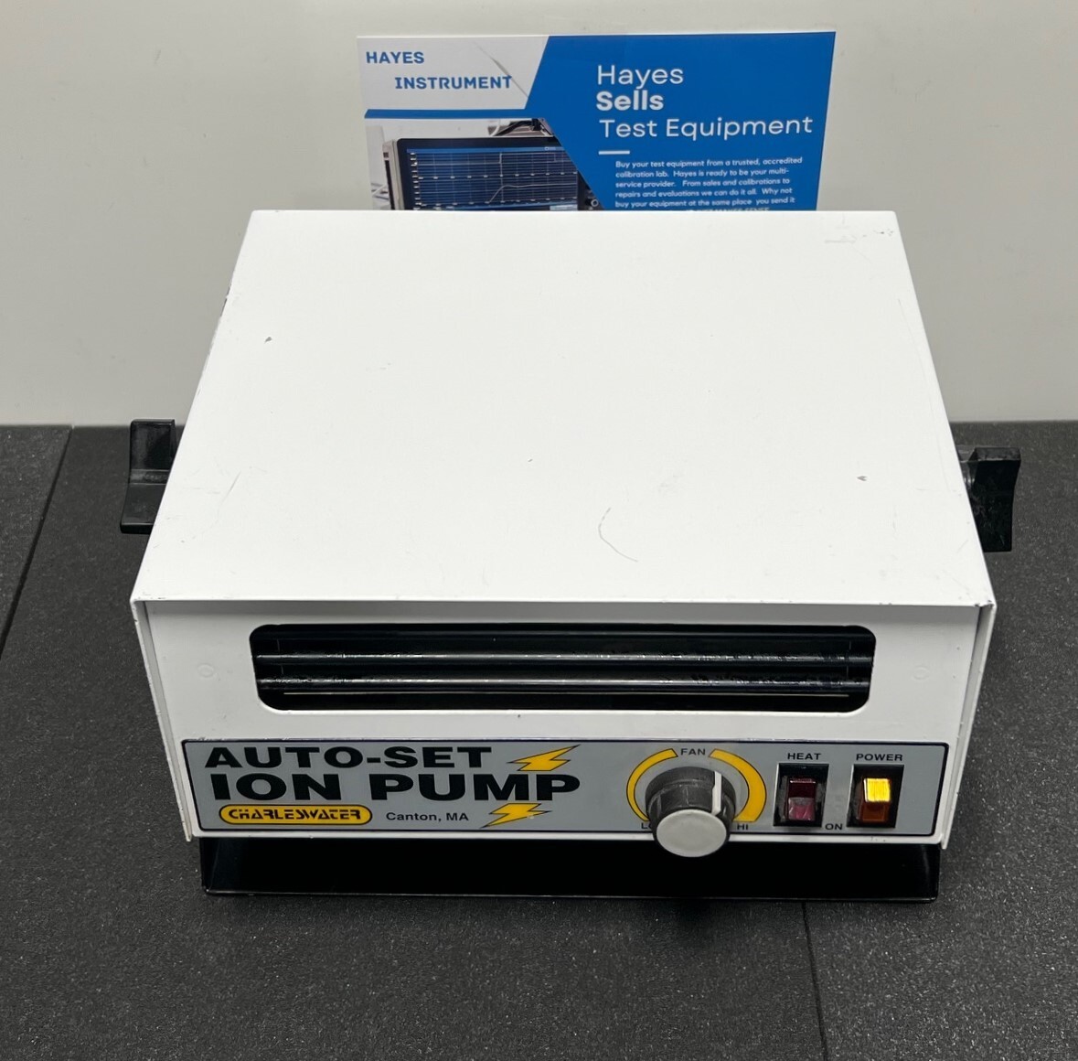 Charles Water 19500 High Output Benchtop Ionizer / Blower, Fully Tested Good!!