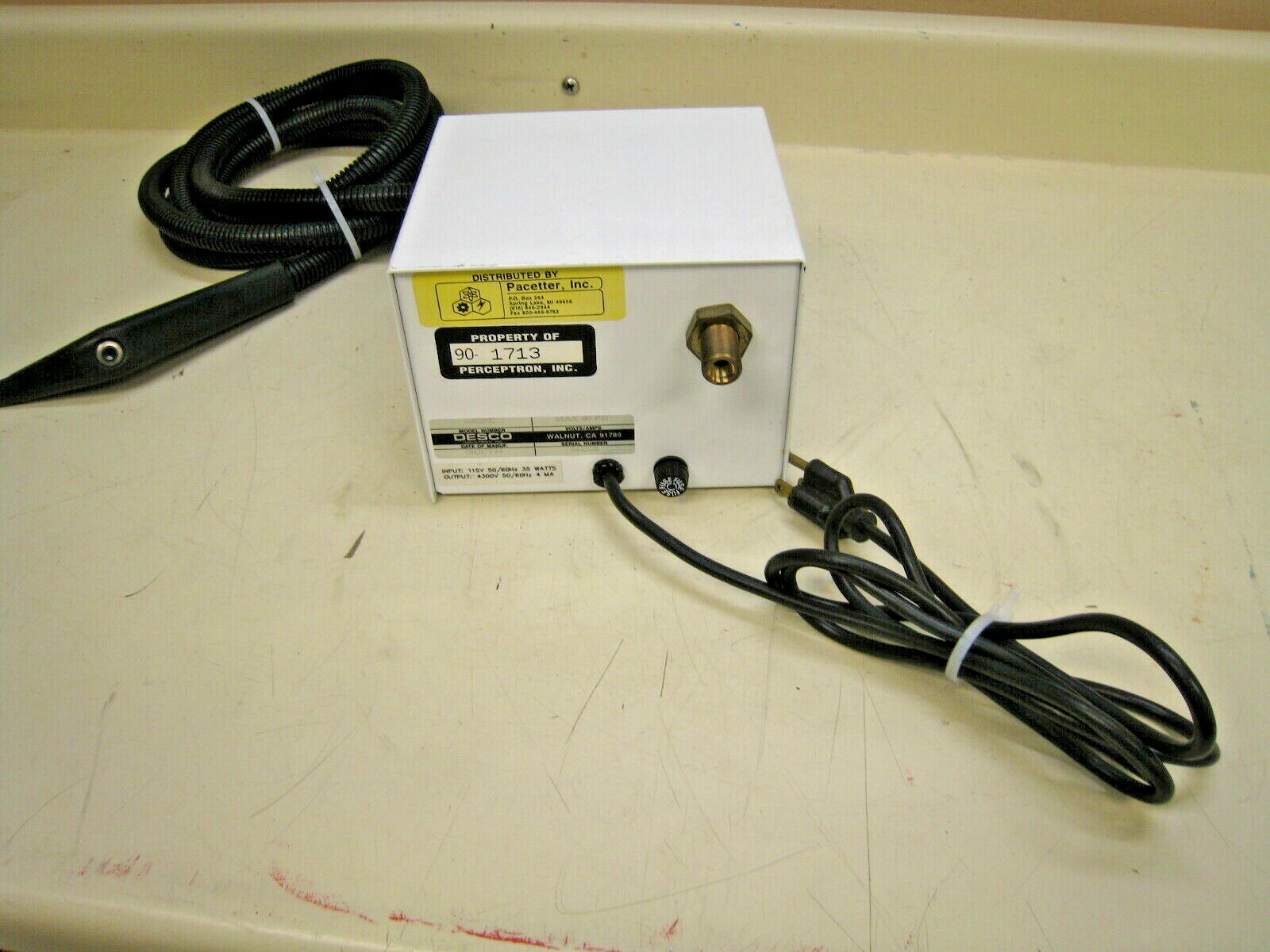 Desco ChargeBuster Ion Gun Model Number: A60300 Max 60 PSI FREE SHIPPING