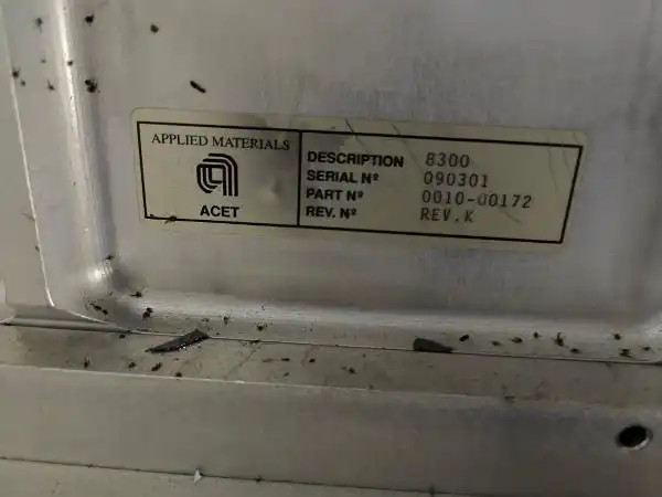 AMAT PE8330 ETCH