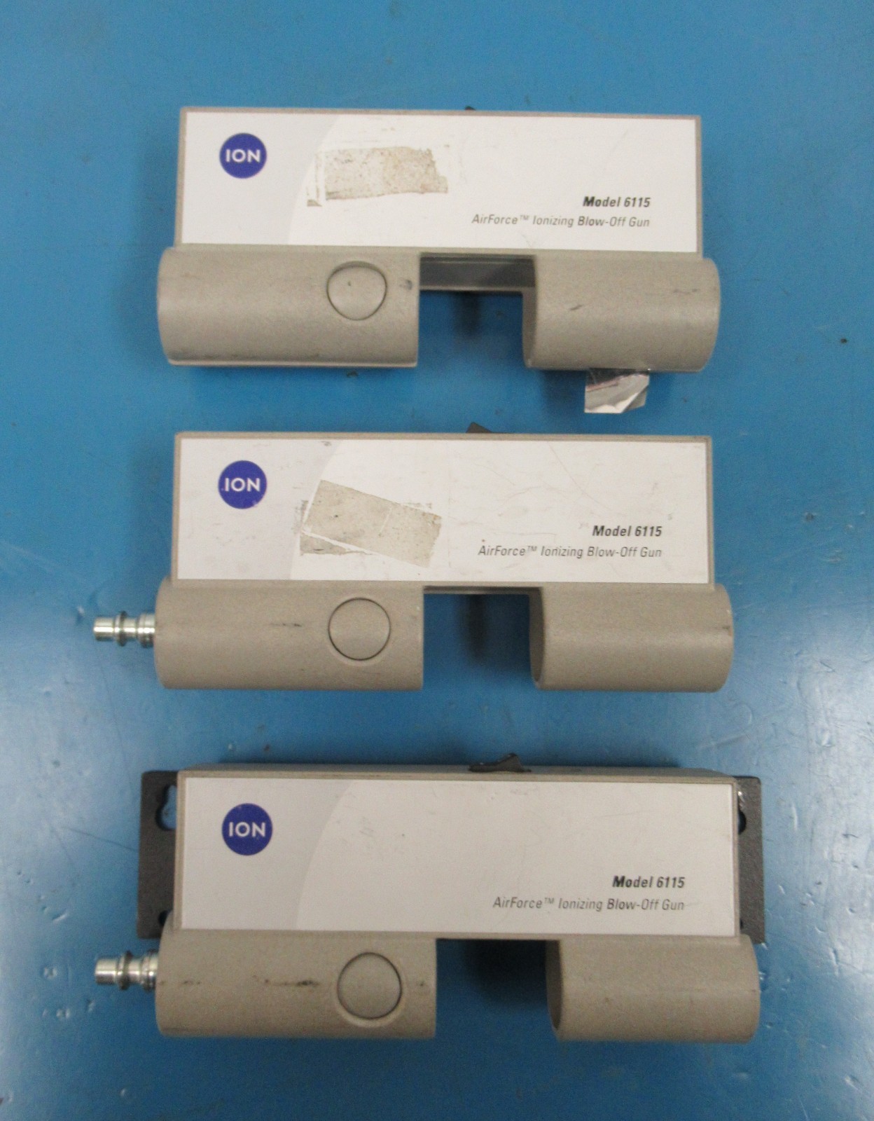 ION Model 6115 Air Force Ionizing Blow-Off Guns (Lot of 3)-For Parts