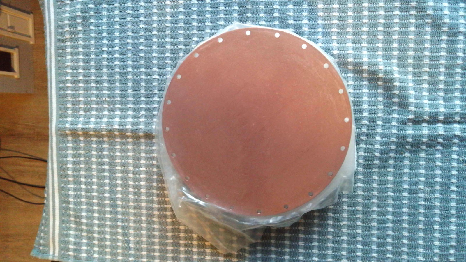 CIGS Sputtering Target, Copper/Indium/Gallium 6-inch, copper backing plate