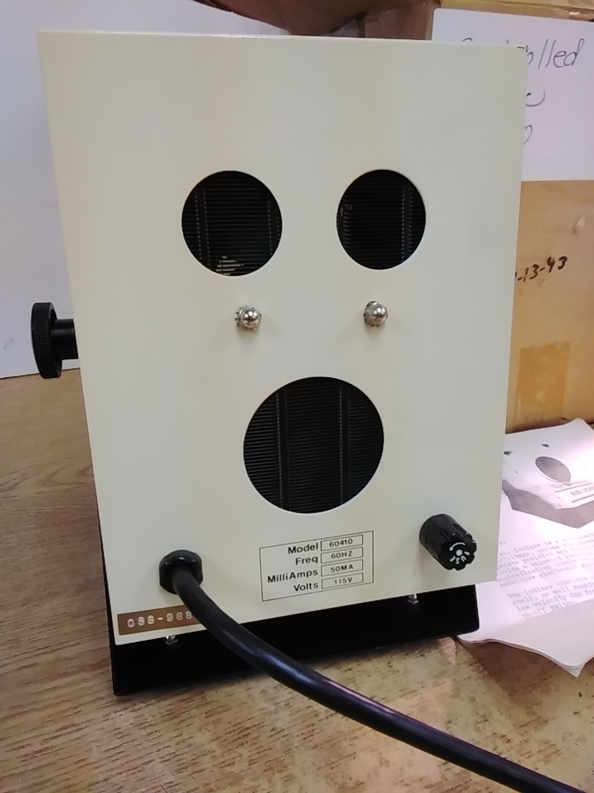 Controlled Static Air Ionizer Anti Static Control 60410