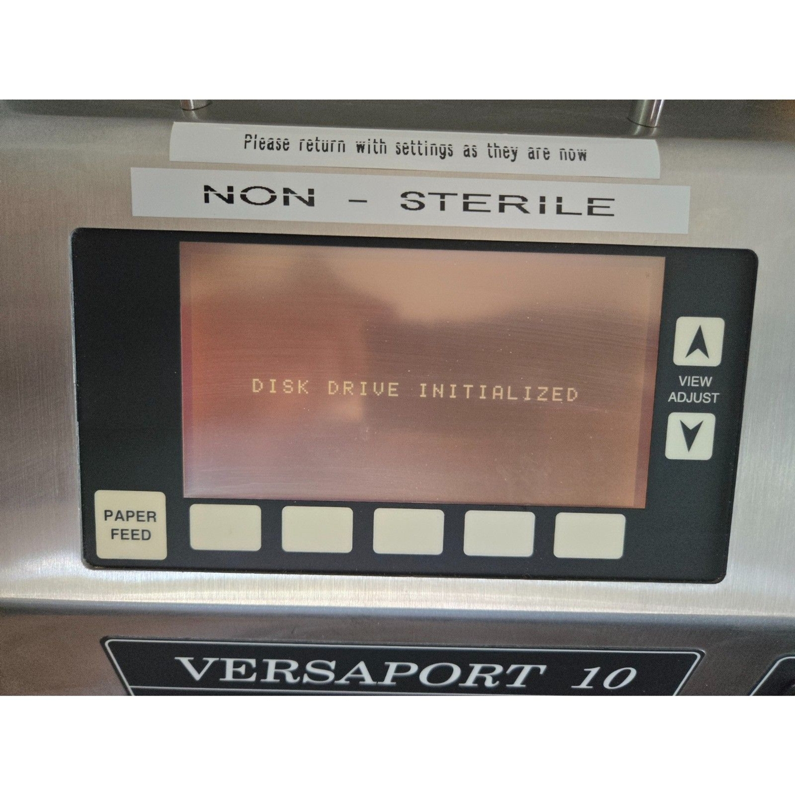 CLIMET VERSAPORT 10A Model Class 1 Laser Device Cleanroom Particle Counter-Works