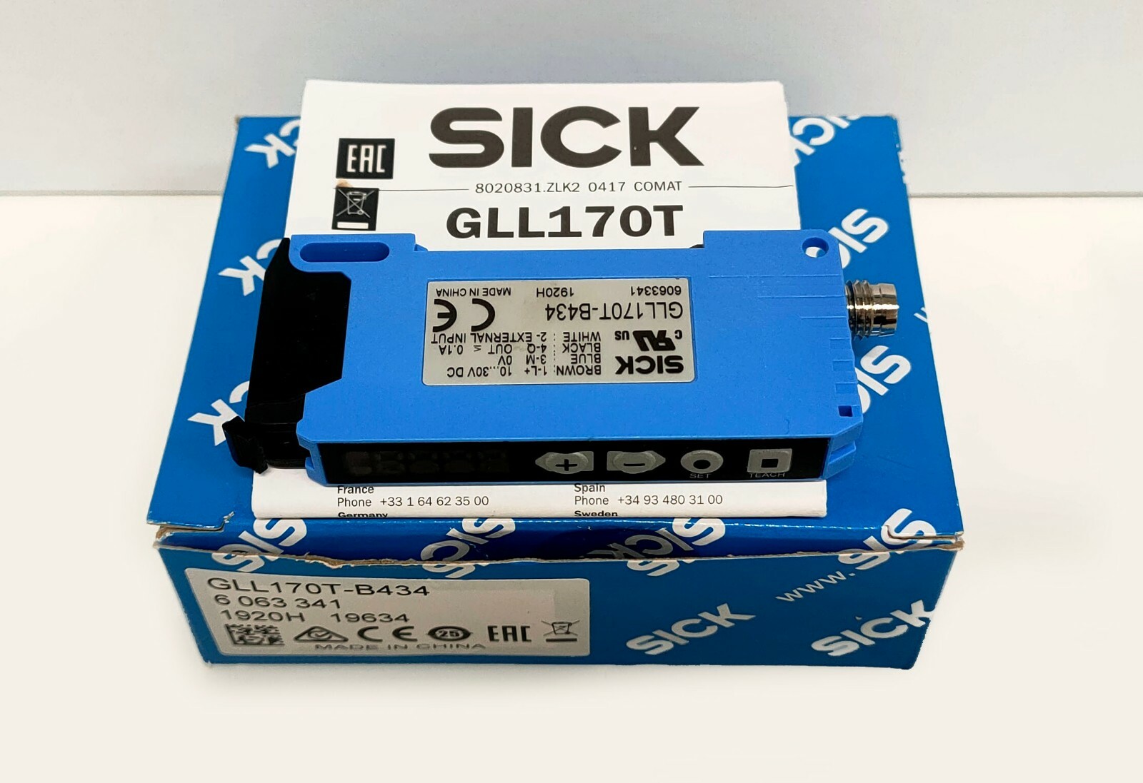 SICK GLL170T-B434 SICK Fiber Amplifier (Brand New)