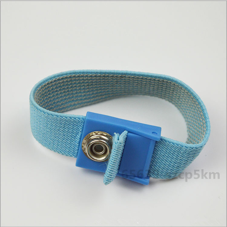 Anti-static Antistatic ESD Ground Strap Wrist Band Grounding Bracelet Blue #