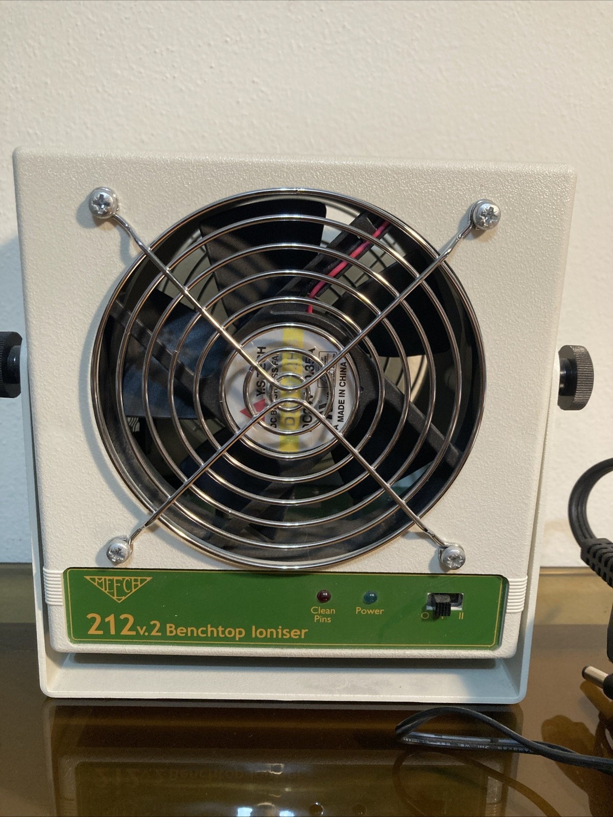 MEECH 212 V.2 Benchtop Ioniser With Power Adapter Cable Tested And In Nice Shape