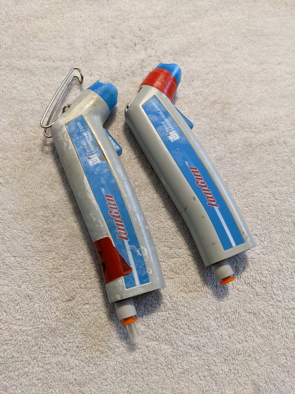 Terra Universal Ionizing Blow Off Gun Lot Of 2 For Parts/Repair