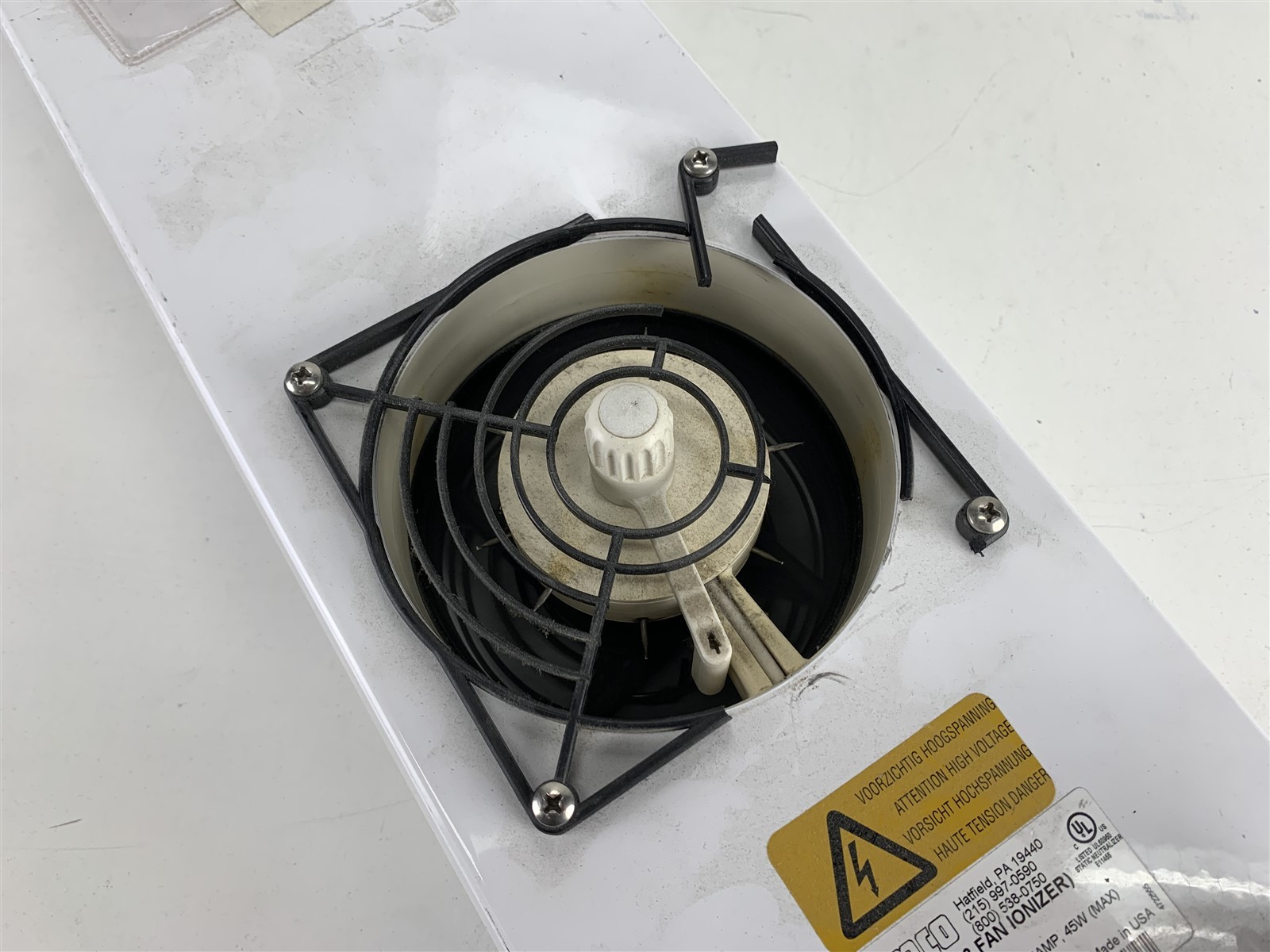 SIMCO CENTURION 9E 3 FAN IONIZER- IONIZING FAN