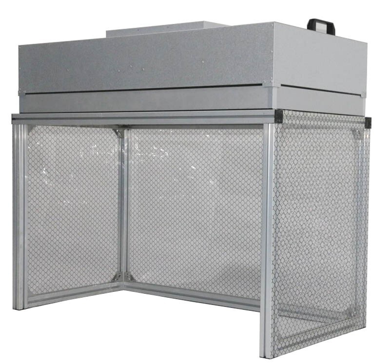 Dust Free Cleanroom Workshop Filter Cleaning Movable Room Sampling Clean Booth