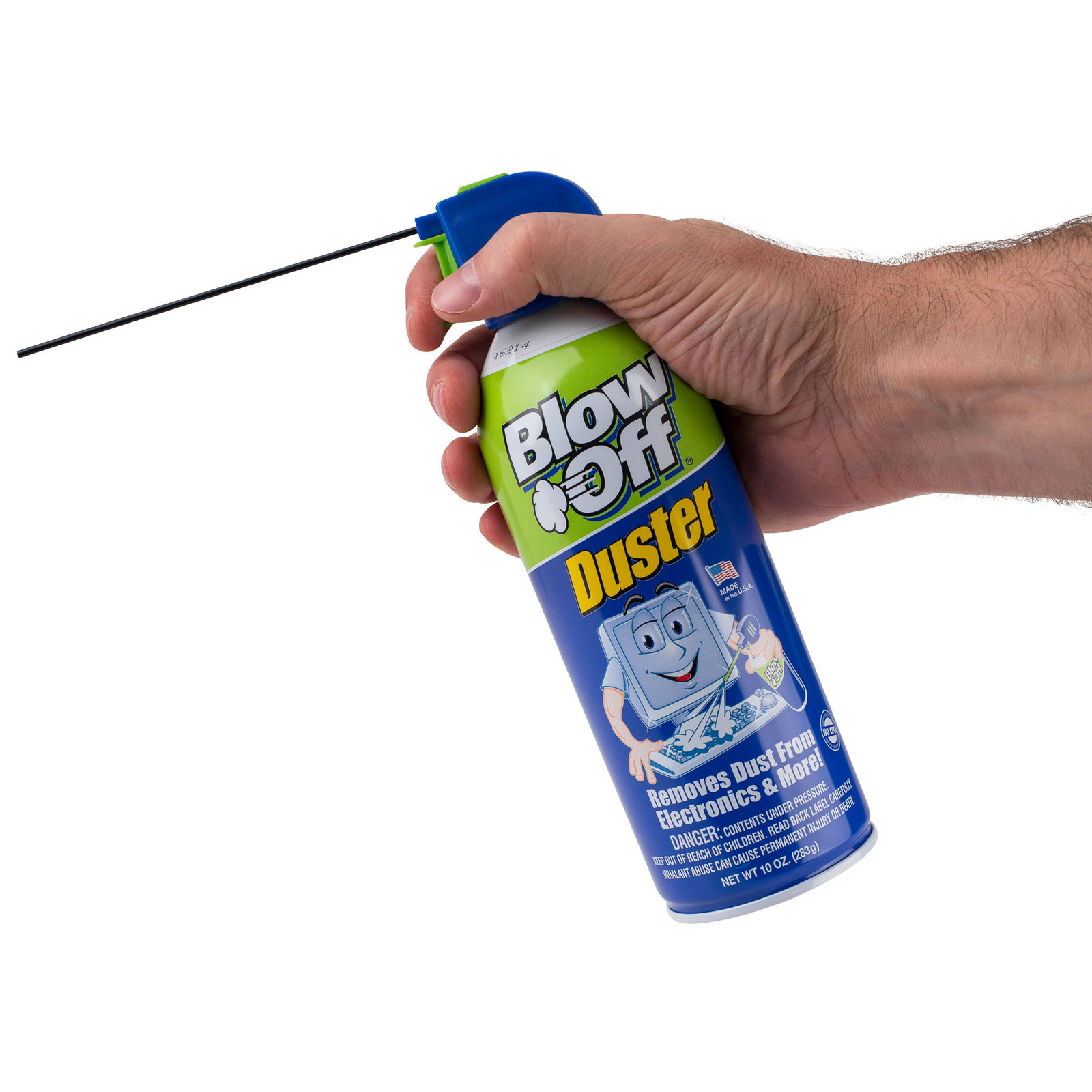 Blow Off Duster 10 oz. Can Air Removes Dust and Debris