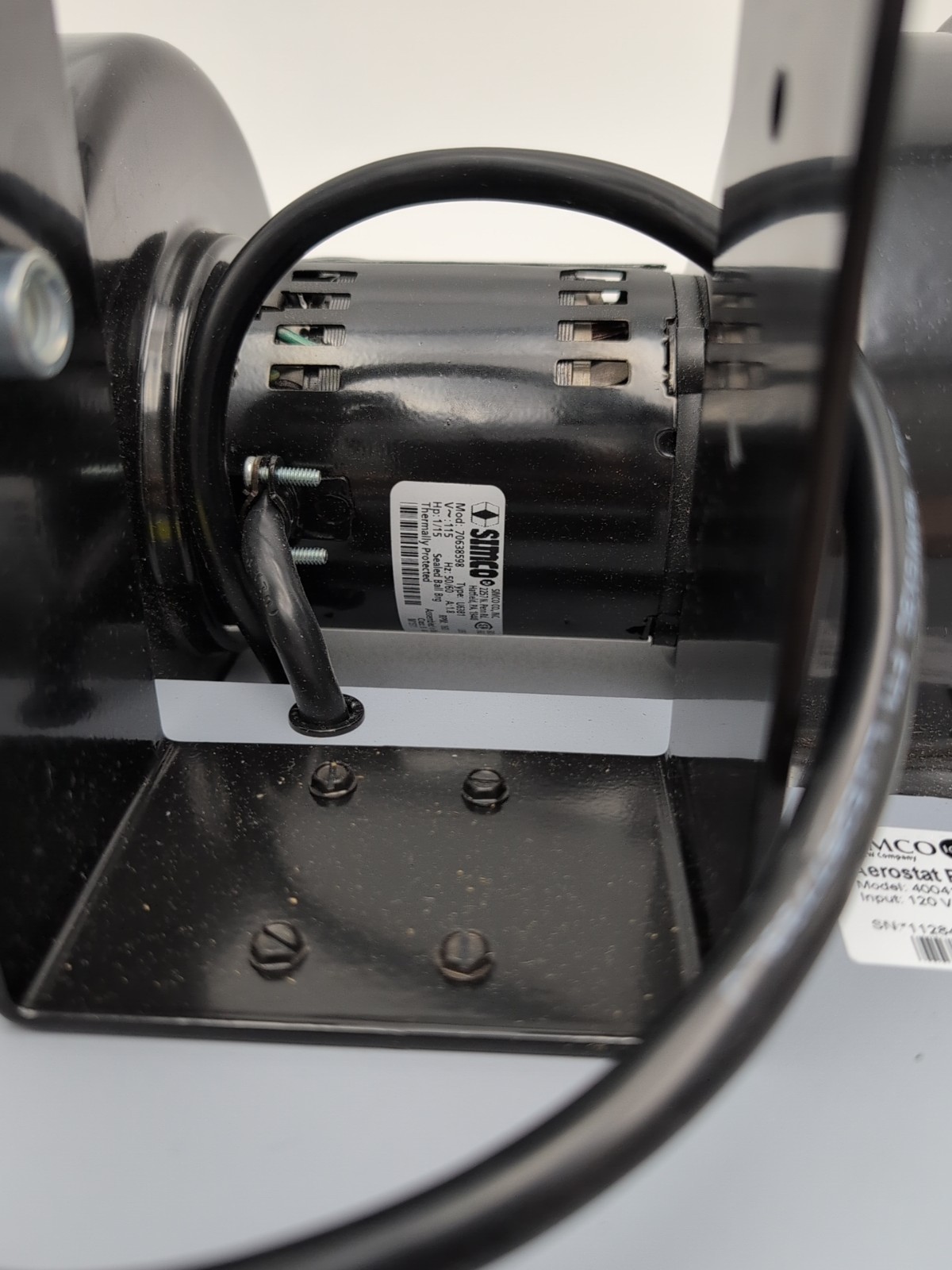 SIMCO ION Aerostat Phoenix Extended Range Ionizing Air Blower 4004175, 120VAC