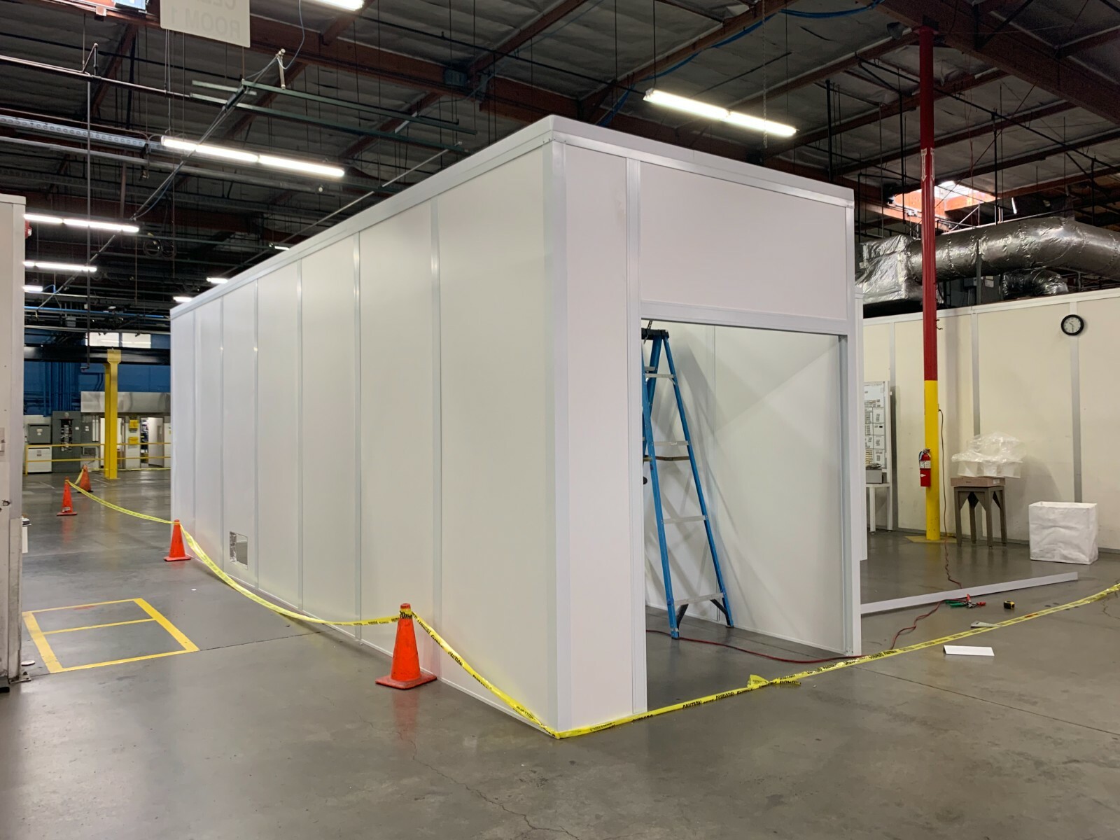 Clean Room Modular CleanRoom Class 100 to 100,000 / ISO5 to ISO8