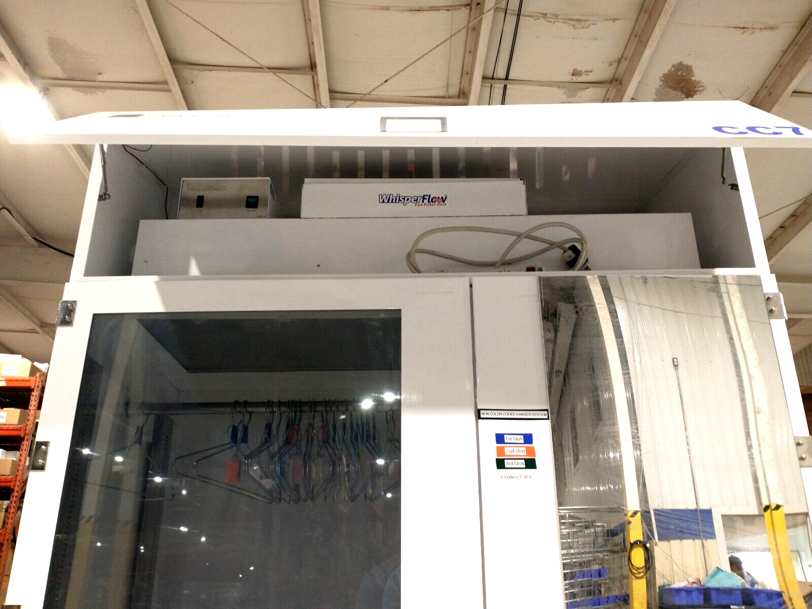 Terra Universal 4101-20D-HD Garment Cabinet w/ HEPA Filter/Blower, 52″W x 26.5″D