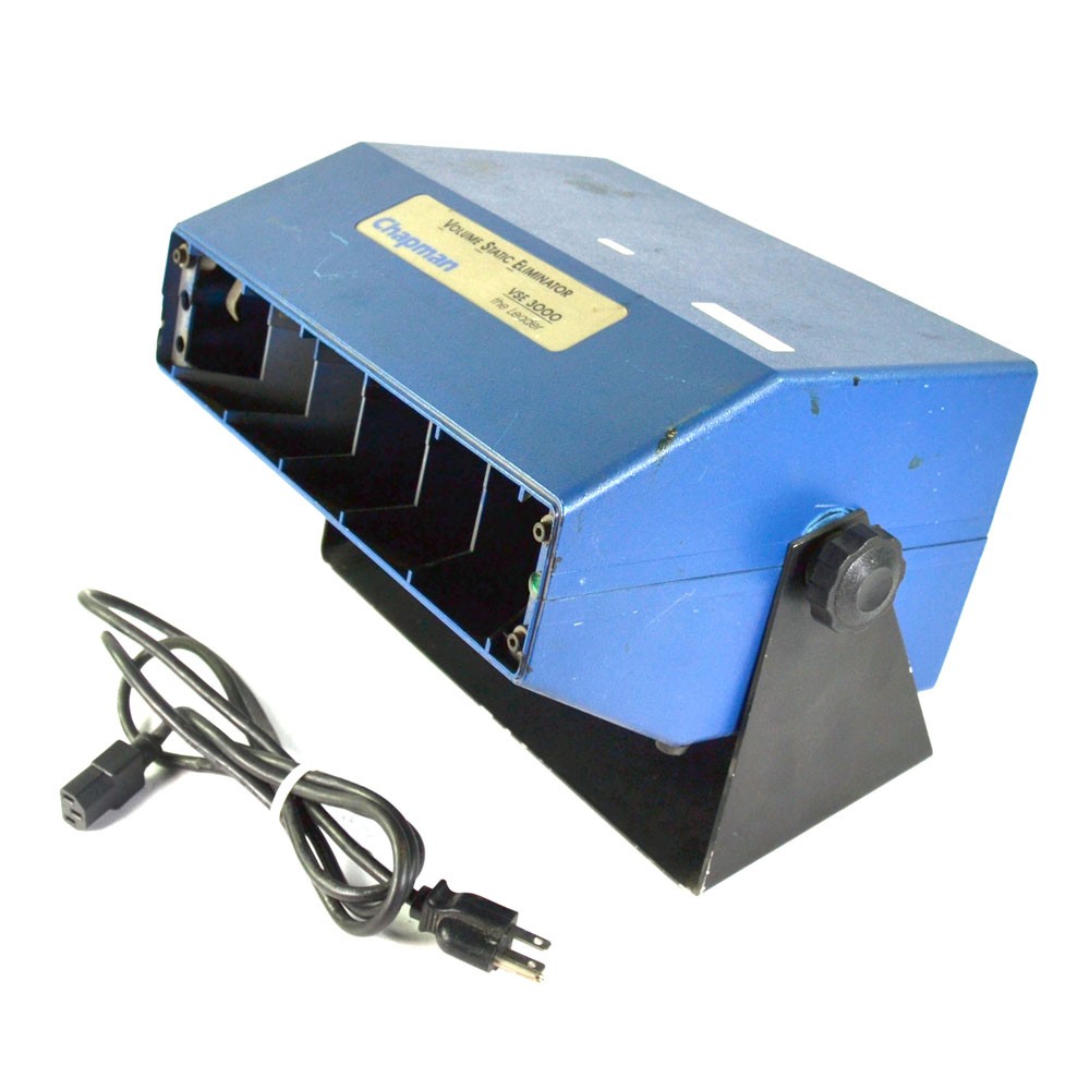 Chapman VSE 3000 Desktop Volume Static Eliminator 5A 435W 115VAC 50/60Hz