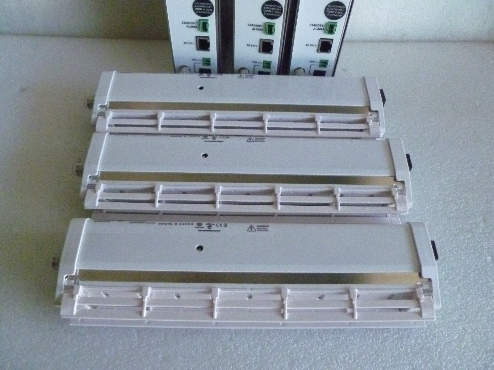 SET OF 3 SIMCO-ION 5711 CONTROLLER & UWIRE AEROBAR 5711