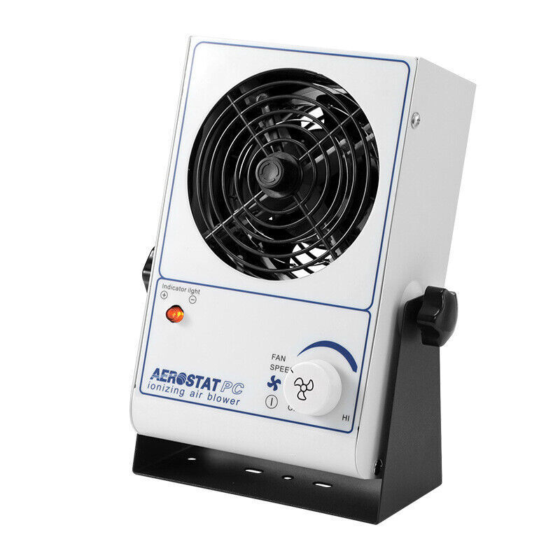 40*60cm Reinforced Ion Fan Adjustable De-static Desktop Eliminate Static 220v