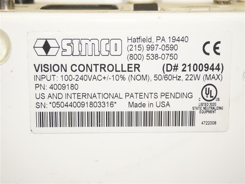 Simco 4009180 Vision Controller