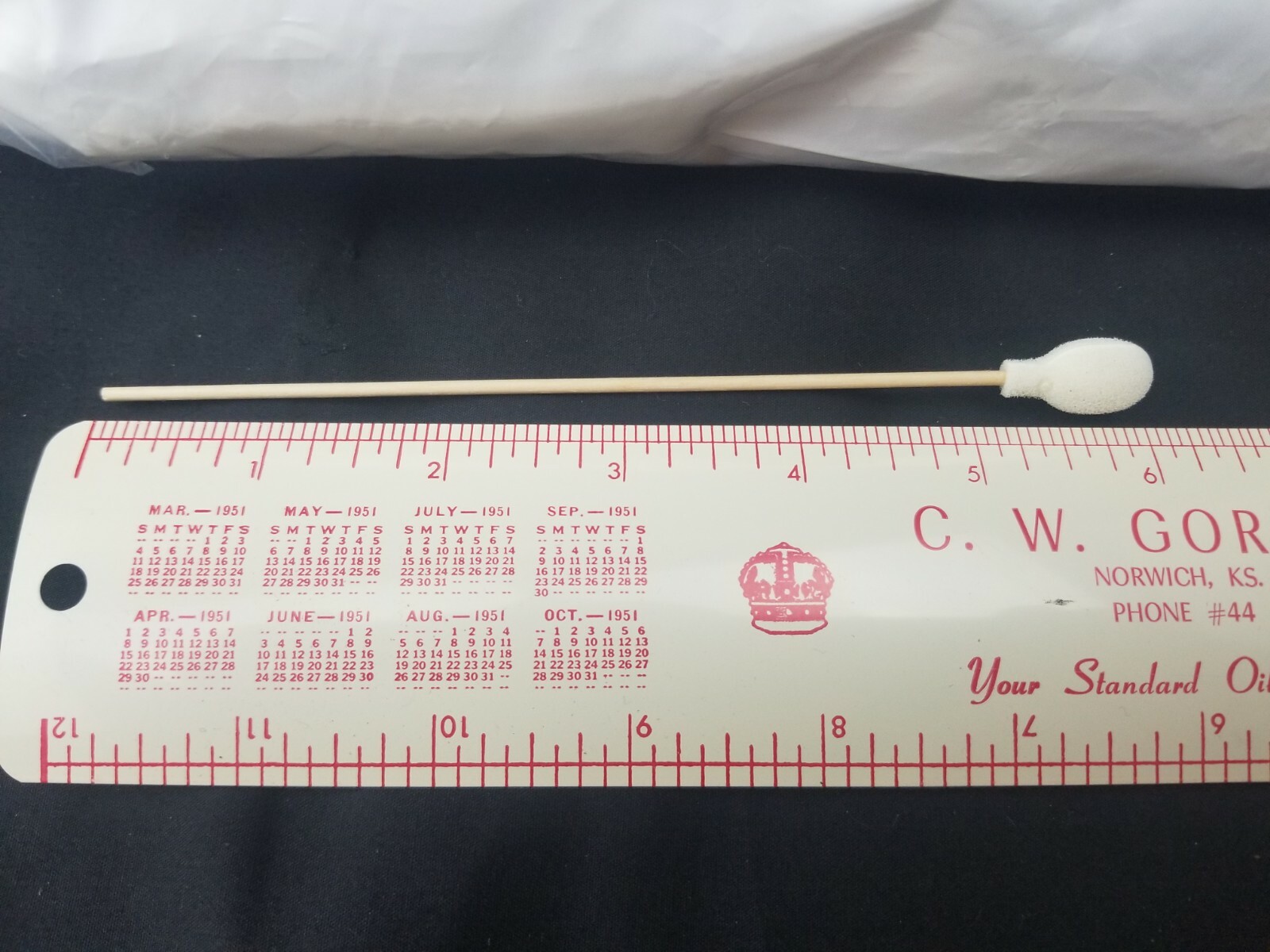 Coventry 43170 Swab Cleanroom Polyurethane/Foam Sealed bag of 500