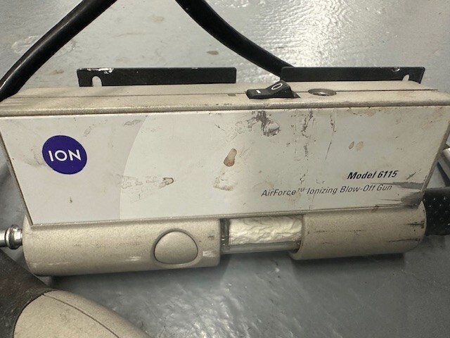 ION-Systems 6115 AirForce Ionizing Blow-off Air Gun PAL GLFF6601VMM8 MPFF460