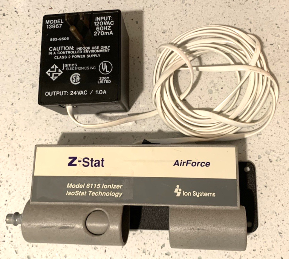 Ion Systems Model 6115, Z-Stat AirForce Ionizer IsoStat Technology