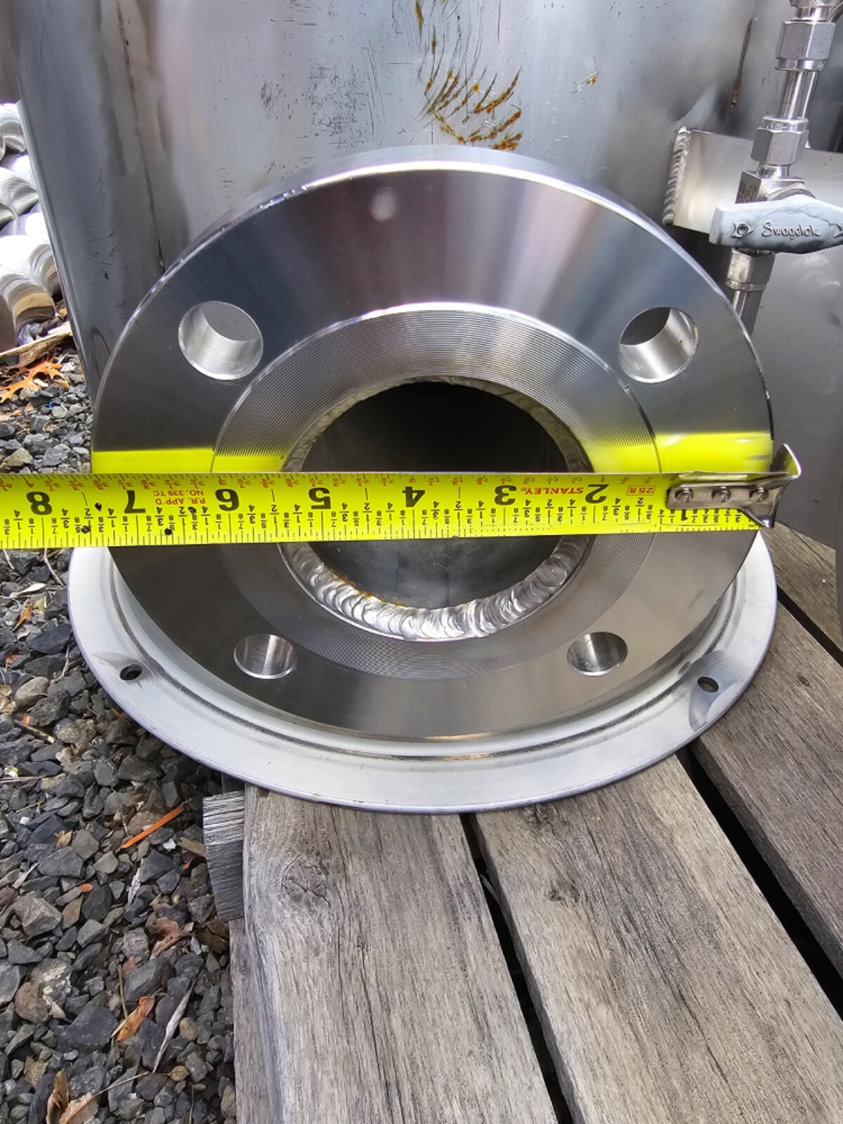 NEW FLANDERS BAGIN BAG OUT FILTER HOUSING STAINLESS STEEL G11F-K (209071-304)