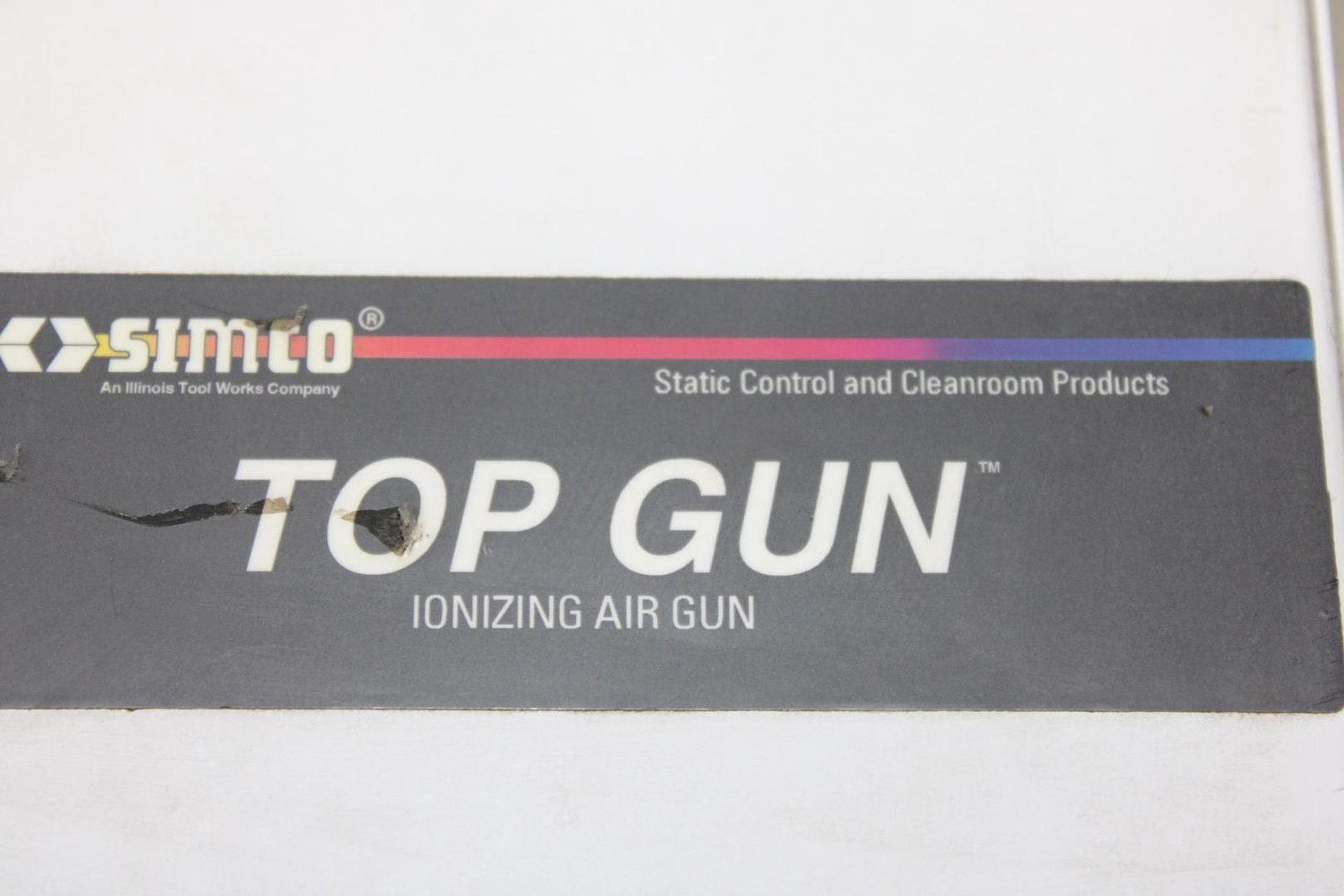 SIMCO IONIZING AIR GUN 4005105 TOP GUN 3 120 VAC 0.1 AMP 100 PSI 7′ CABLE