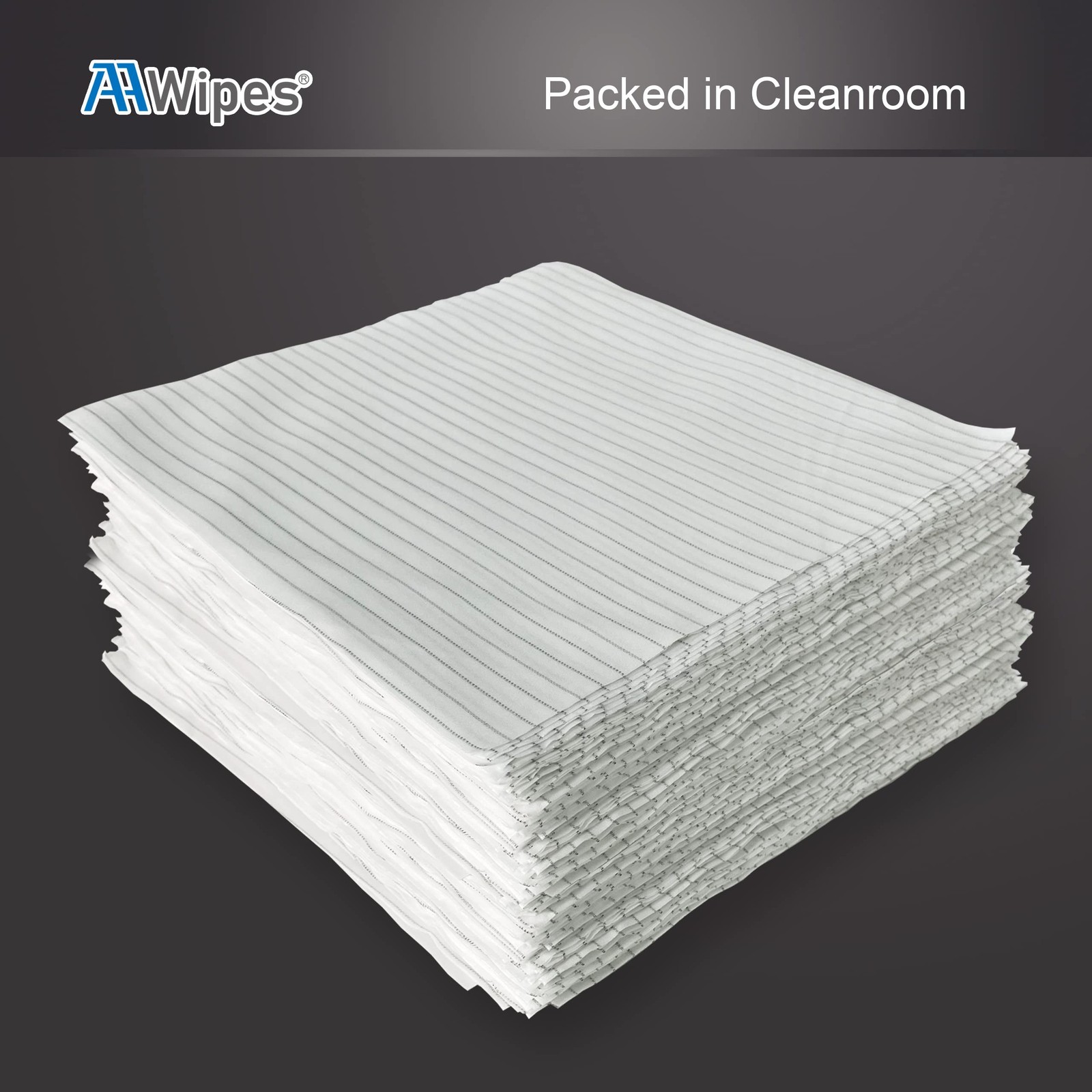 ESD-Safe Wipes (9″x9″, 100 pcs) – Lint-Free Cleanroom Cloth Wipers, Polyester…