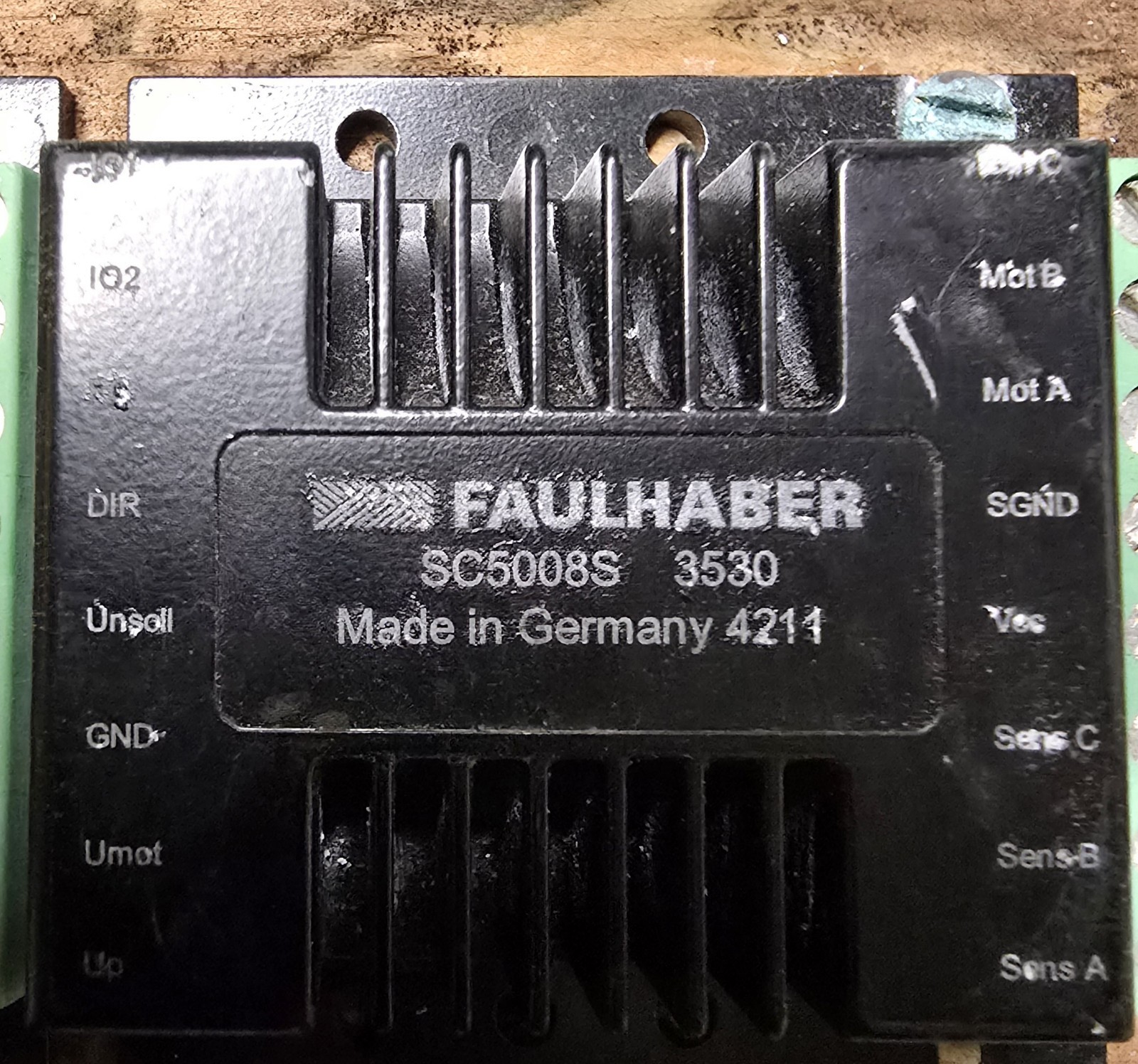 Faulhaber BLDC Motor Speed Controller SC5008S 3530 w/ 6501.00096