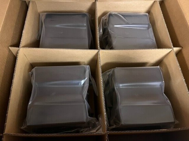 ENTEGRIS 150 mm (6 inch) Wafer Storage Box, E-160-60-101-69F02, LOT OF 4