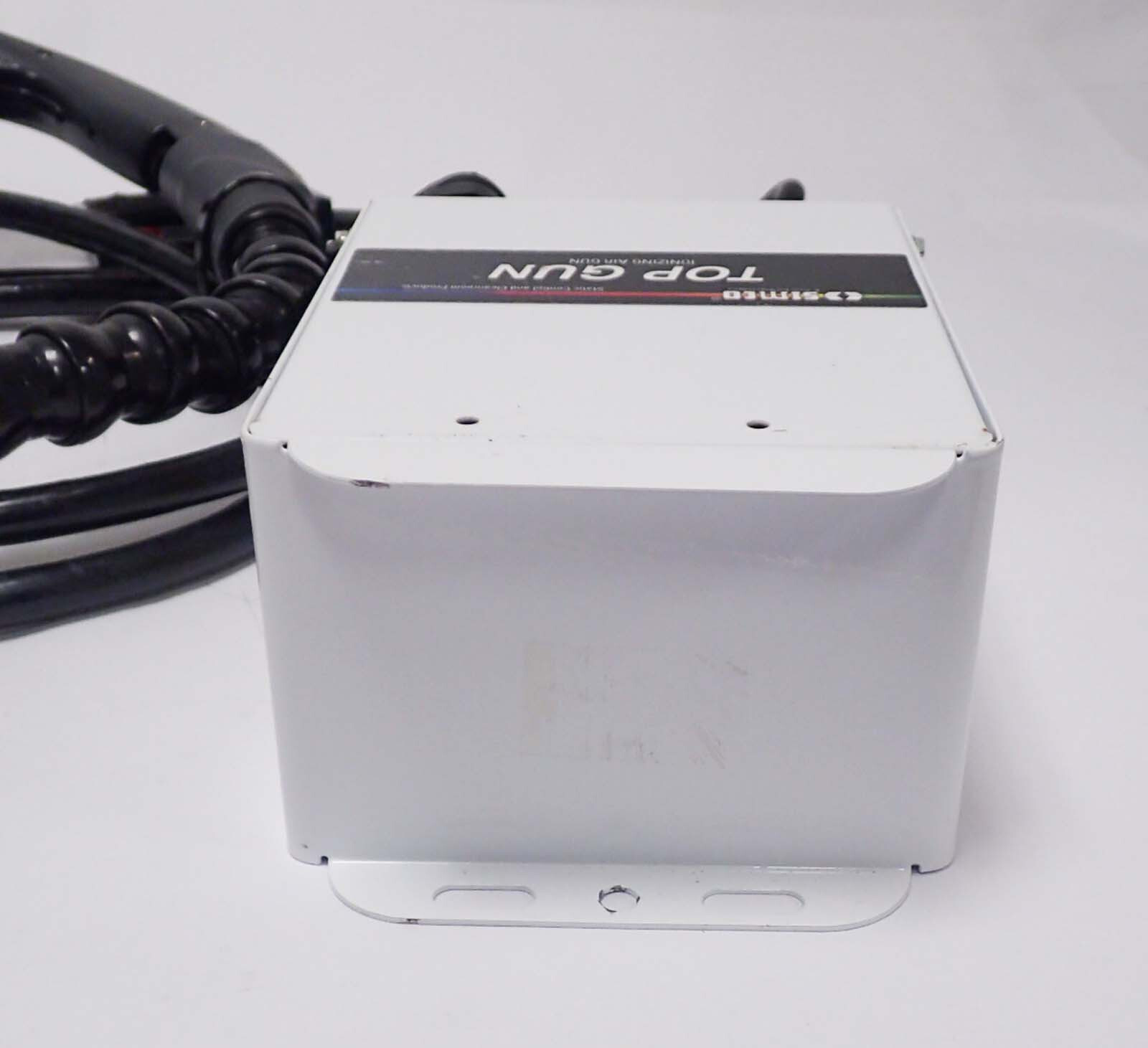SIMCO TOP GUN SIDEKICK 4006992 IONIZING AIR GUN 120V IN: 100 PSI w/ FOOT PEDAL