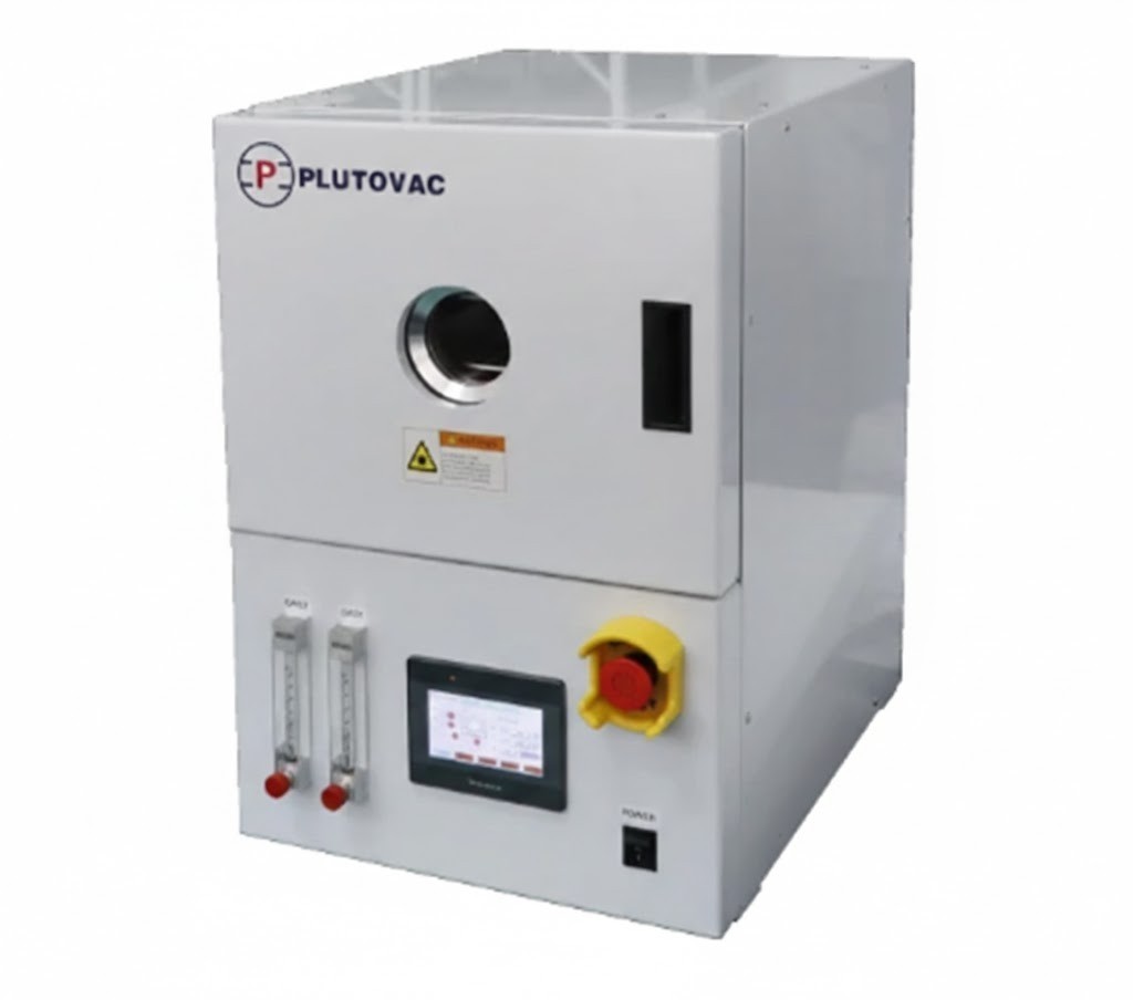 PLUTO-F 500W RF Plasma Cleaner 14.5L Large Chamber Lab 8″ Wafer Professional