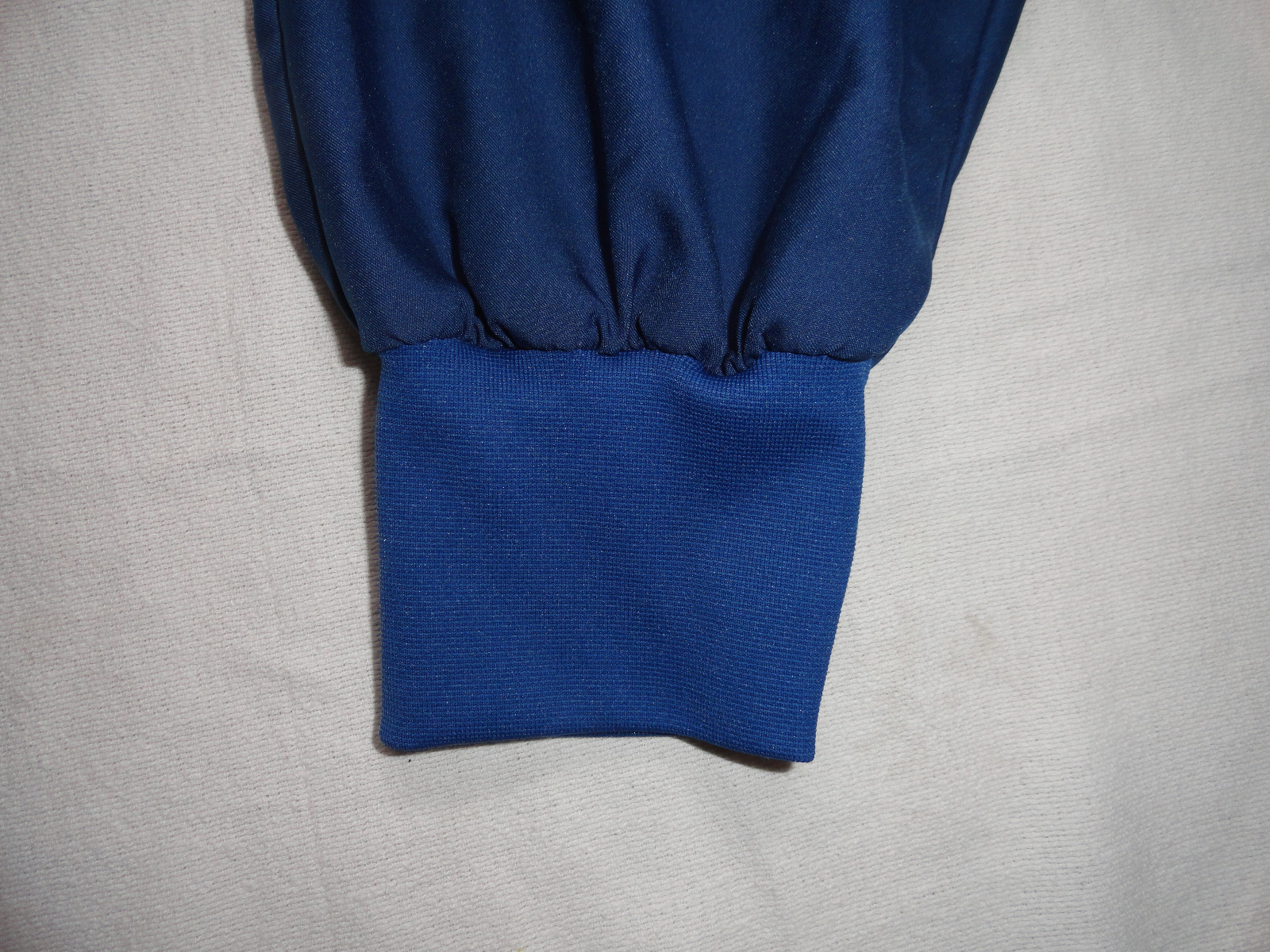 20 L-L Tops Euclid Vidaro Microdenier Poly Modest Scrubs Cleanroom Lab Blue