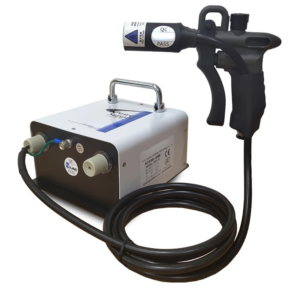 ZJ-302D electrostatic ion air gun dust removal nozzle adjustable air snake 10kv