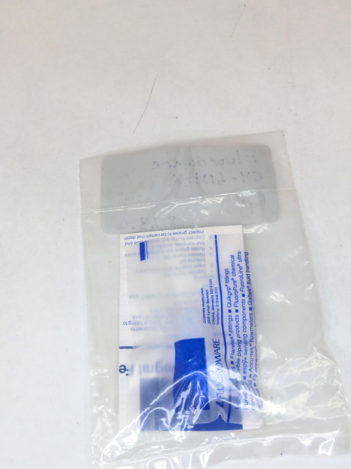 FLUOROWARE/ ENTEGRIS FITTING C4-6NHX, Integral Ferrule Straight adapter, 1/4”