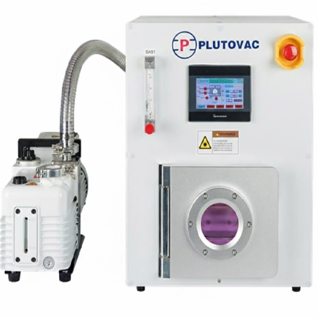 PLUTO-T Desktop Plasma Cleaner 200W RF 13.56MHz 4.3L Lab Surface Treatment