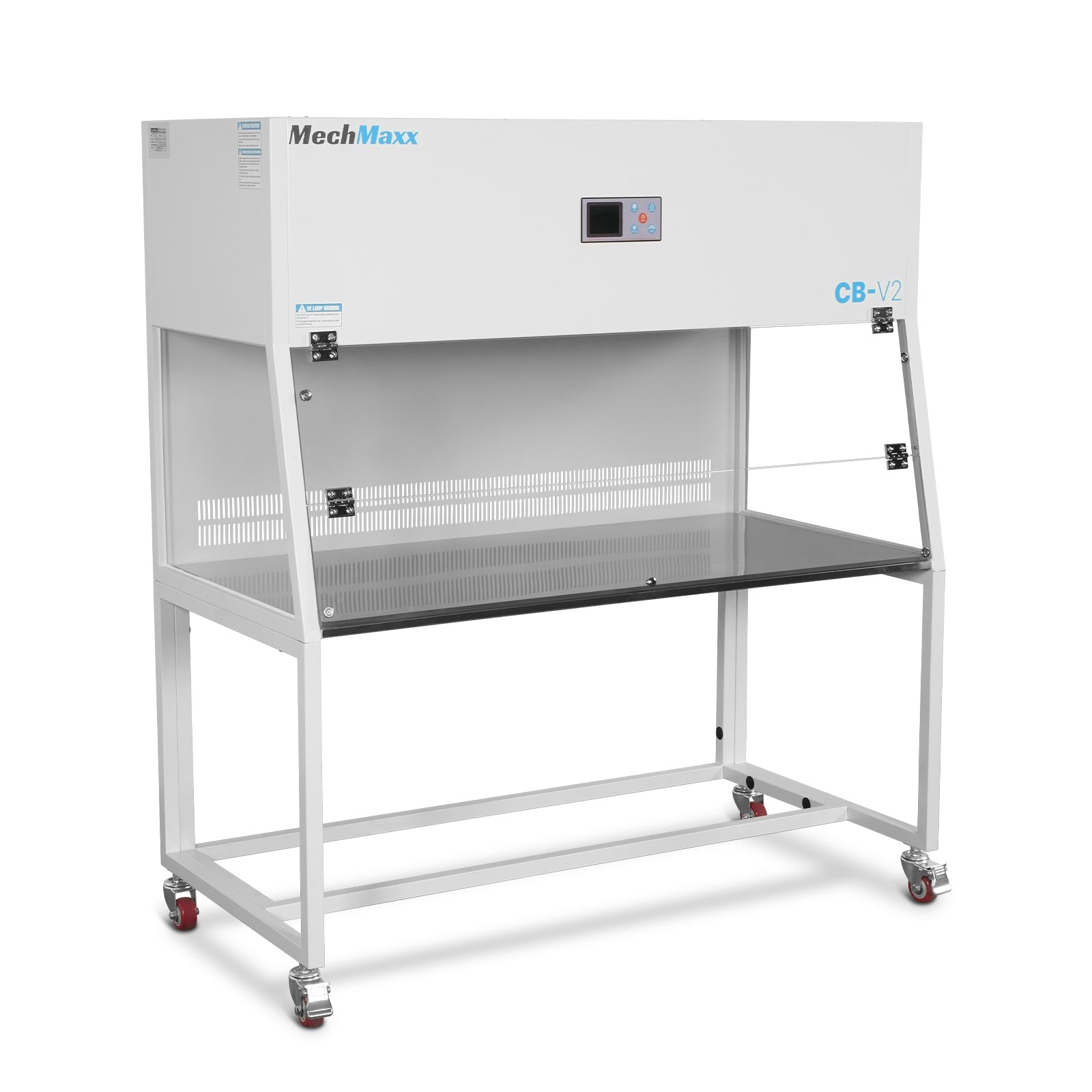 53.5” Vertical Laminar Flow Clean Bench With HEPA&UV, ISO Class 5, CB-V2