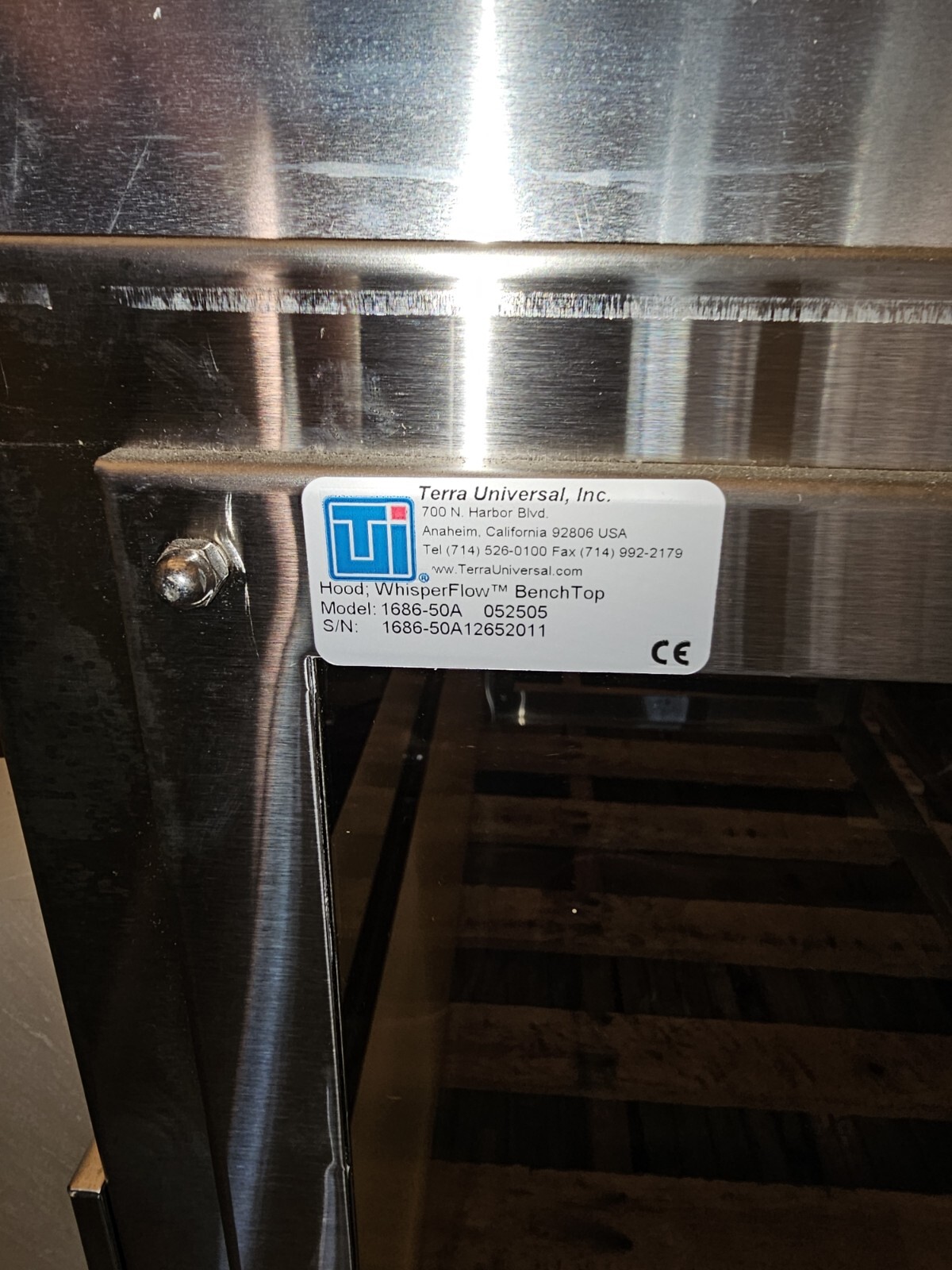 Envirco Lab exhaust hood 2×4 Filter Fan Unit Model 115v