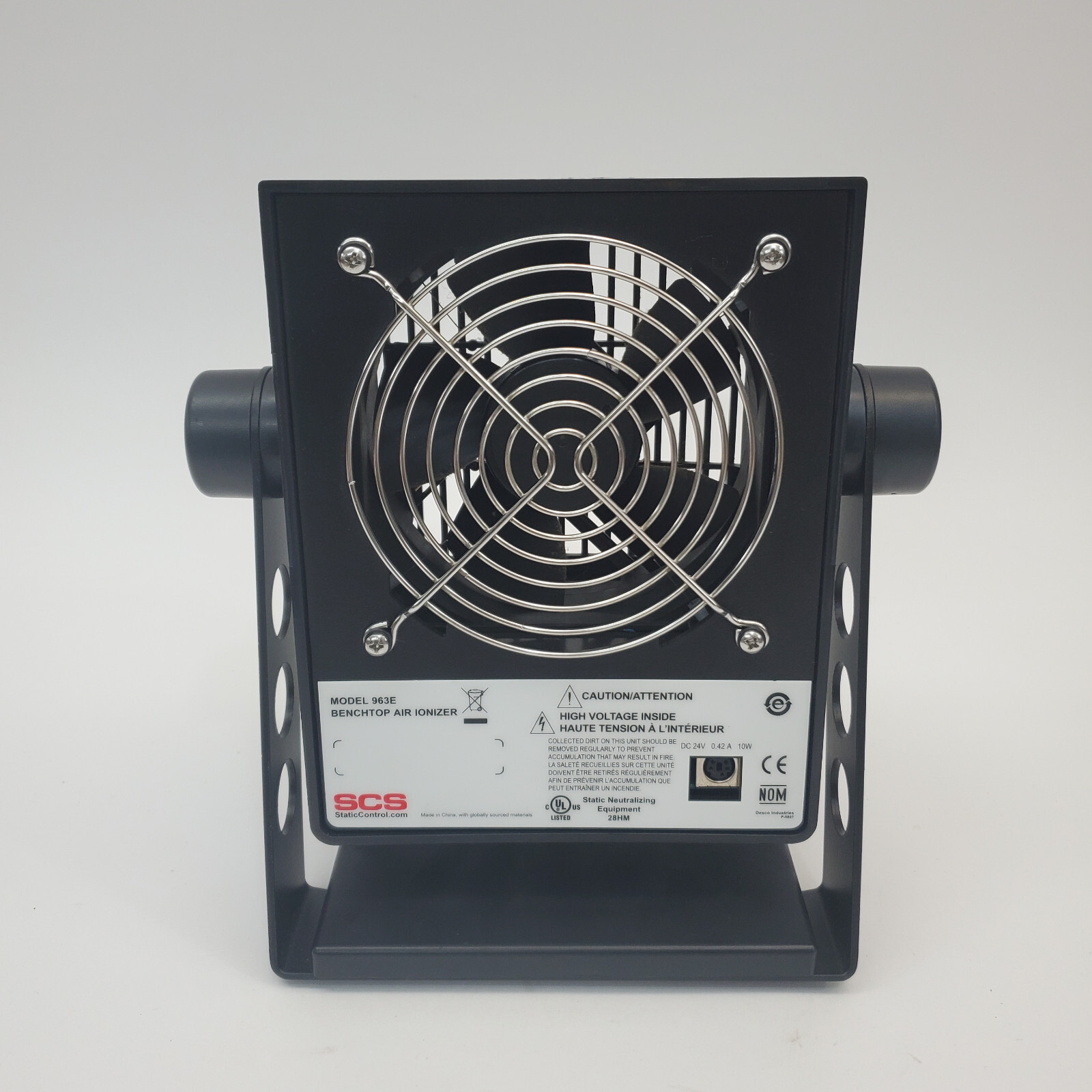 Static Control SCS Model 963E Benchtop Air Ionizer