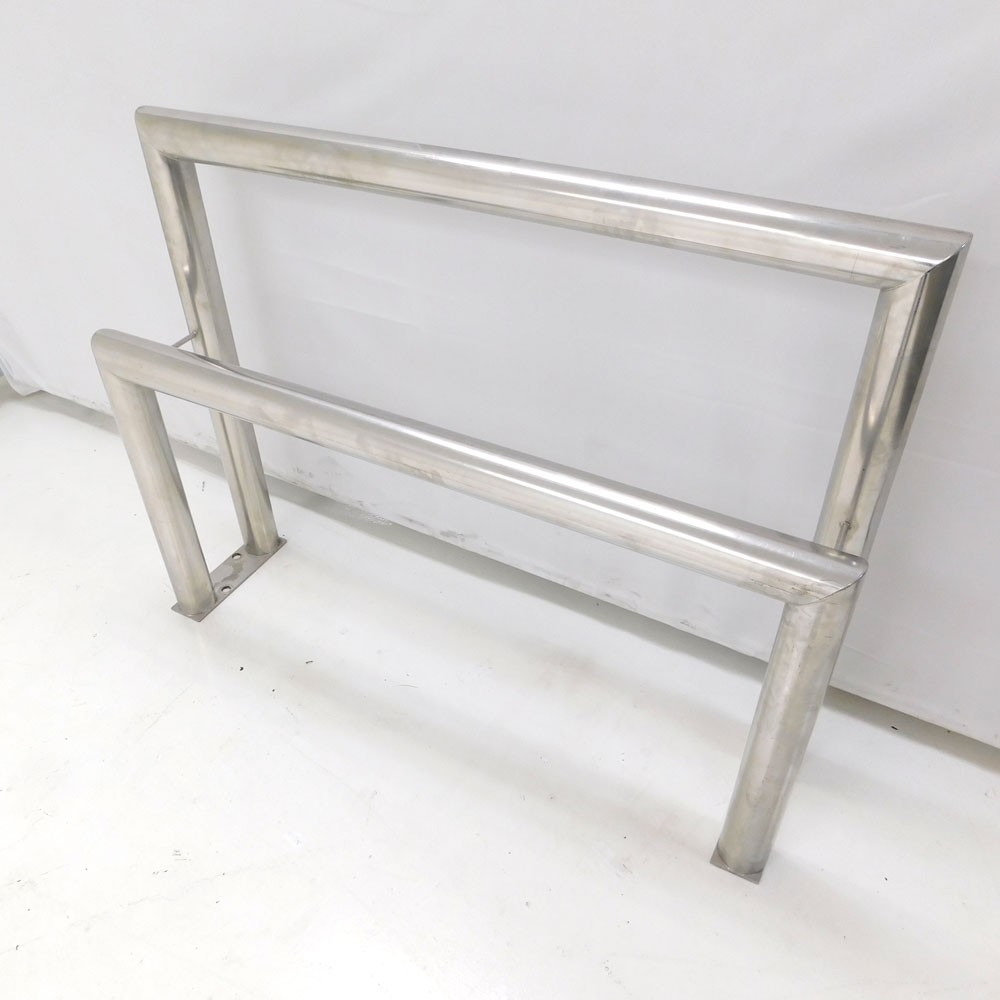 NTA Industries 3106C1 Cleanroom Dual Lean Rail Brushed Stainless Steel 48″W