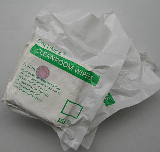 100pcs 6″x6″ 200g Dust-Free Cleaning Wipes Microfiber Lint-Free Cleanroom Wipers