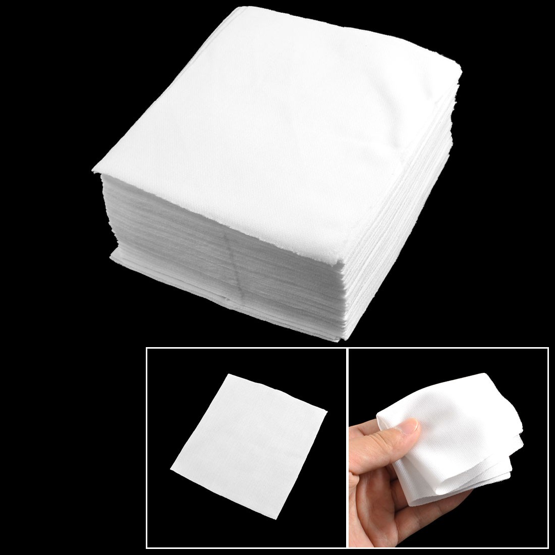 150 Pc 6″ x 6″ Cleanroom Wiper Cloth IC PCB Cleaner